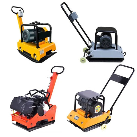 Portable Plate Compactor with Certification Gas and Diesel Engine for Construction Rammer Plate Compactor Machine